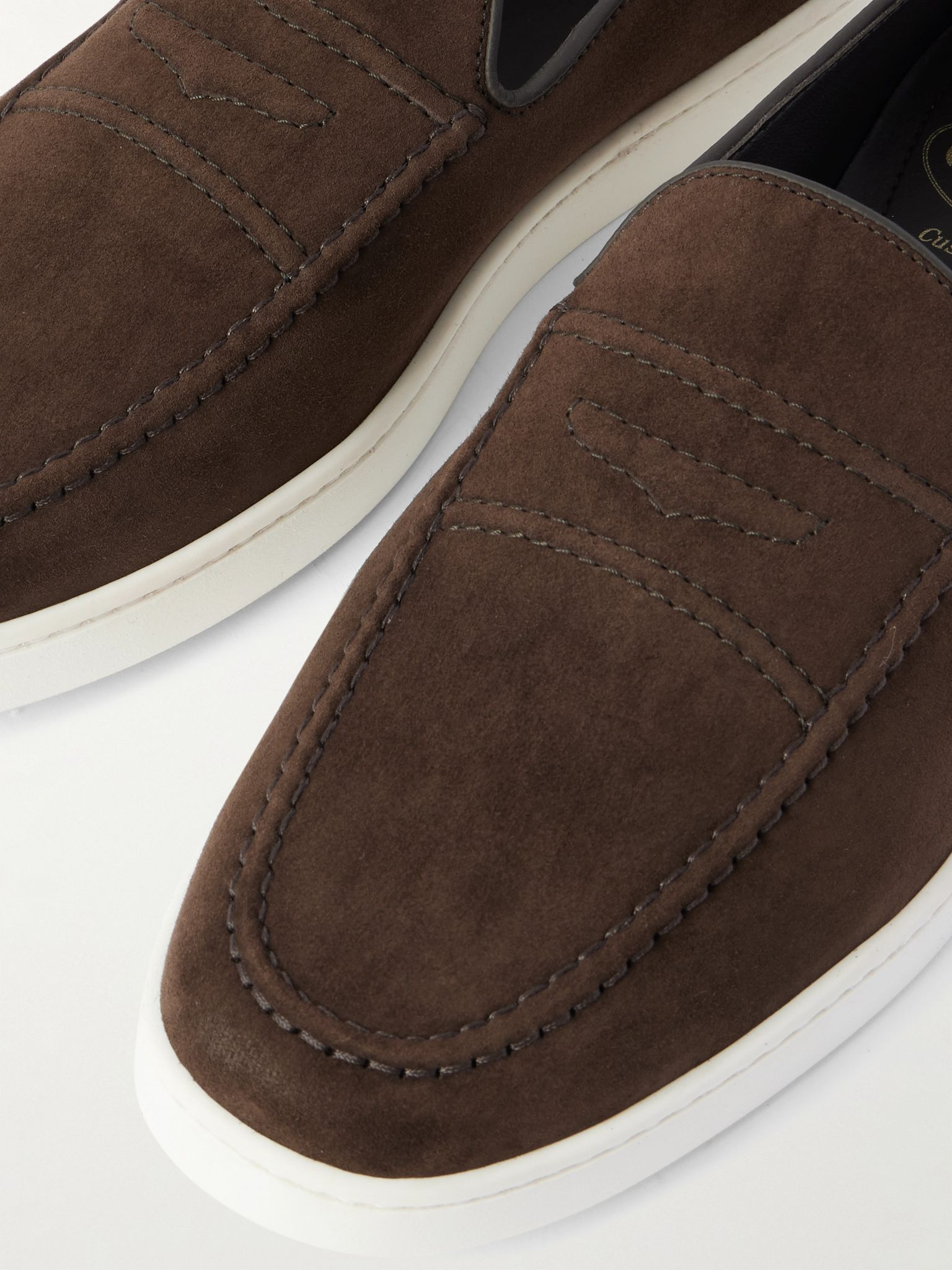Peebles Suede Loafers Dark brown - 5