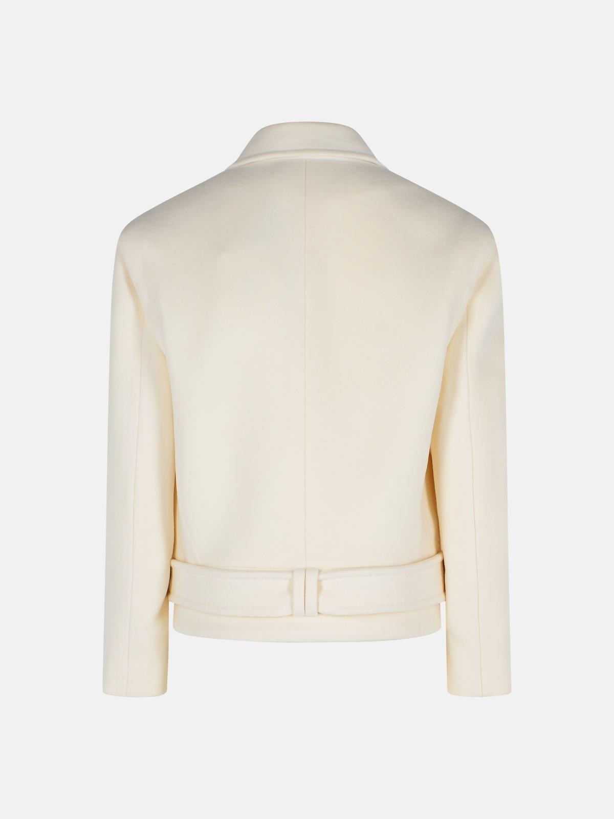 SHORT 'CABAN' VIRGIN WOOL AND CASHMERE JACKET - 3