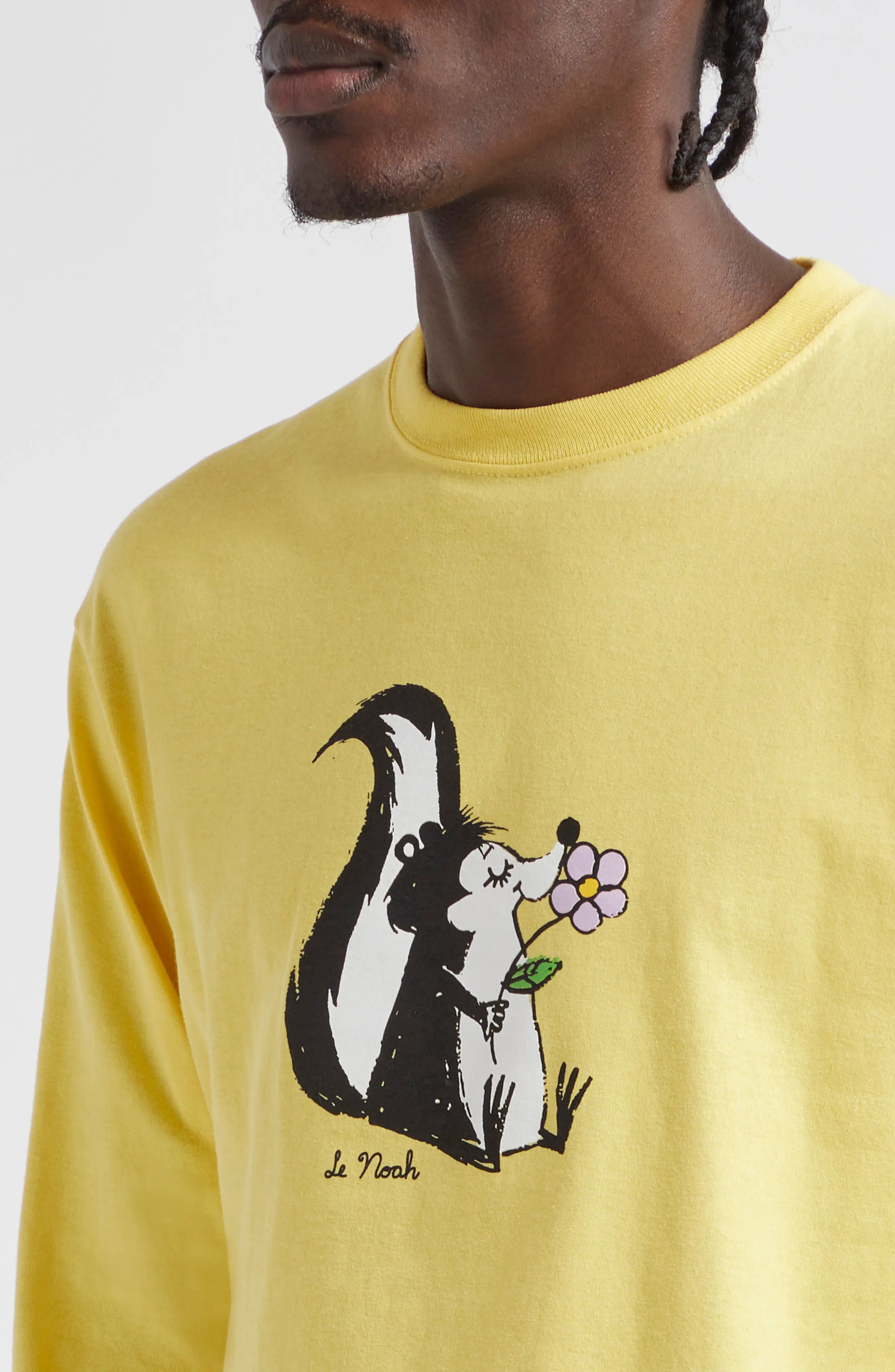 Skunk Long Sleeve Graphic T-Shirt - 5
