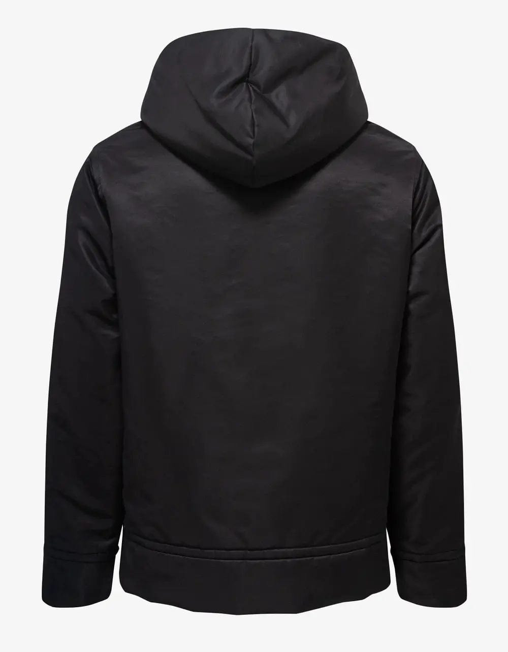 Valentino Black Stud Detail Nylon Hoodie - 2