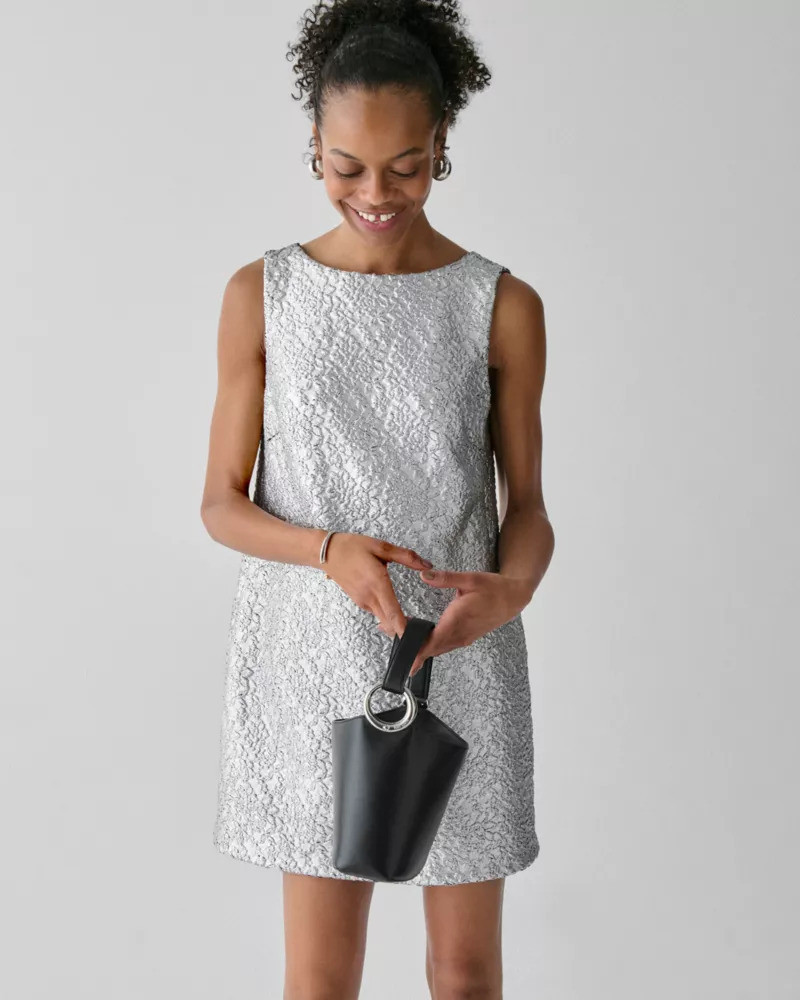 kate spade Foil Lace Shift Dress outlook
