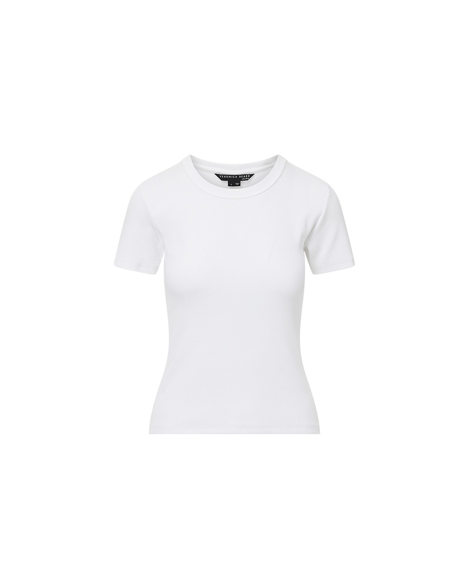 PRUITT RIBBED TEE - 1