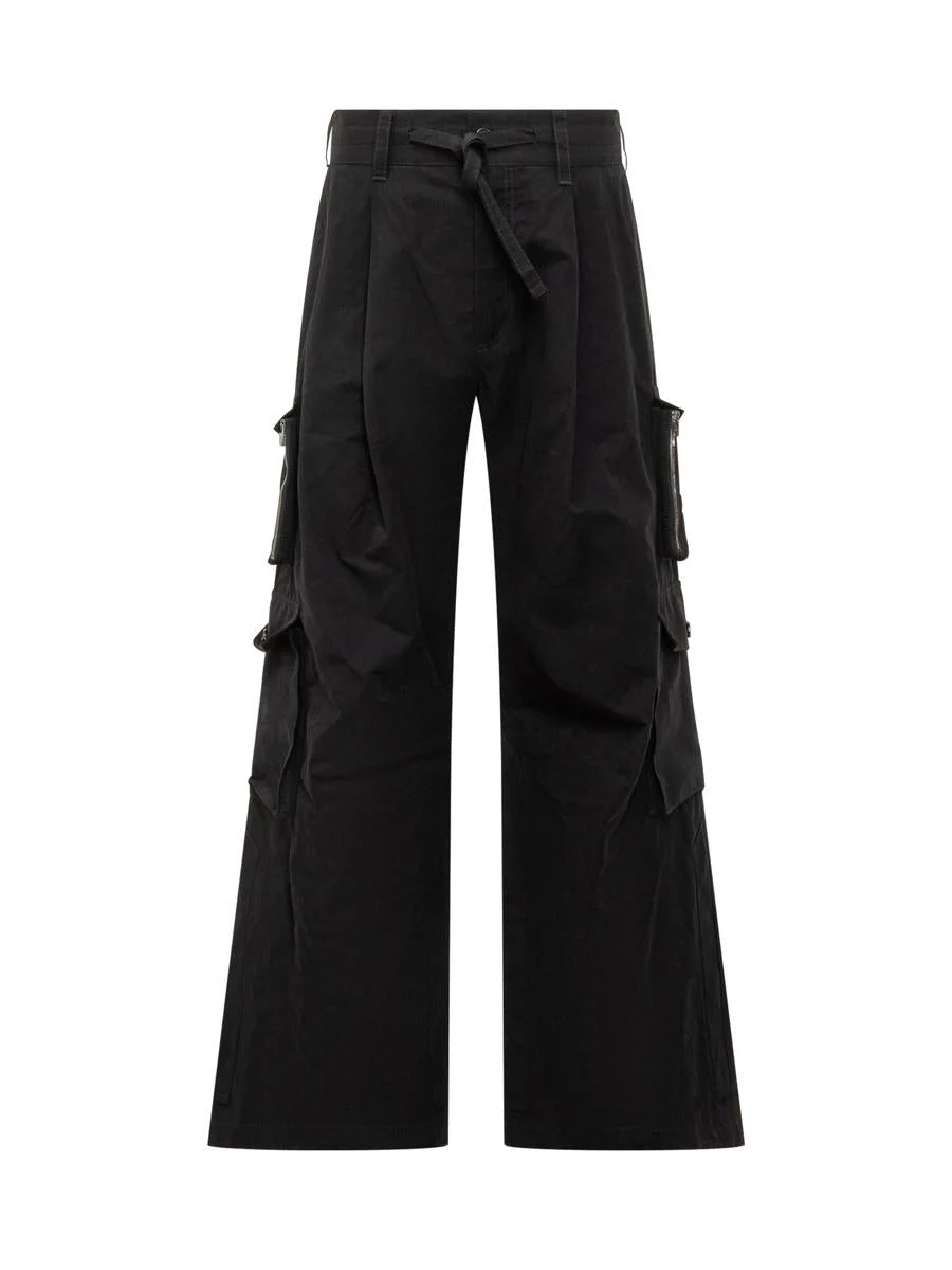 Dolce & Gabbana Dolce & Gabbana Black Cargo Pants - 1