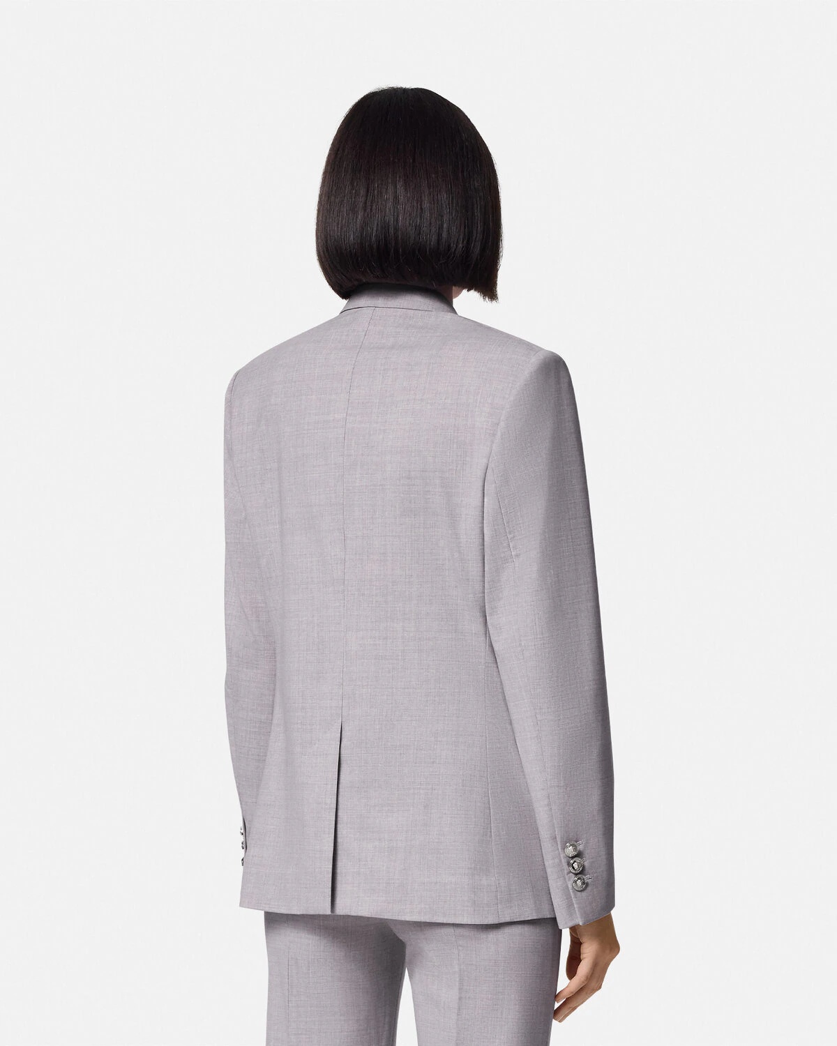 Mélange Slim Masculine Blazer - 5