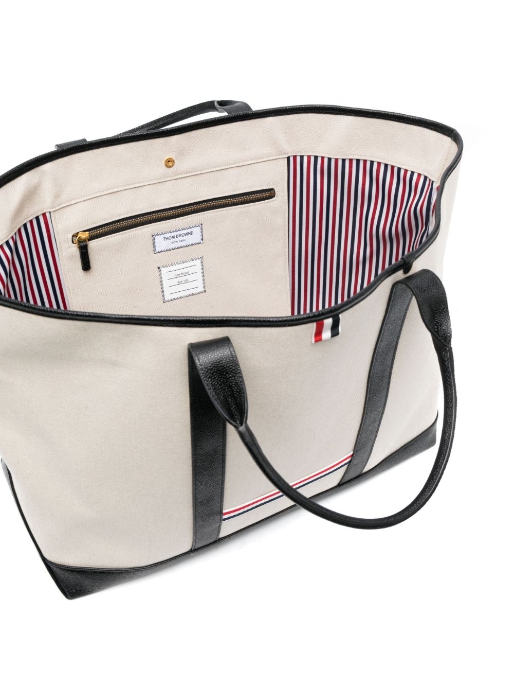 RWB-stripe tote bag - 5