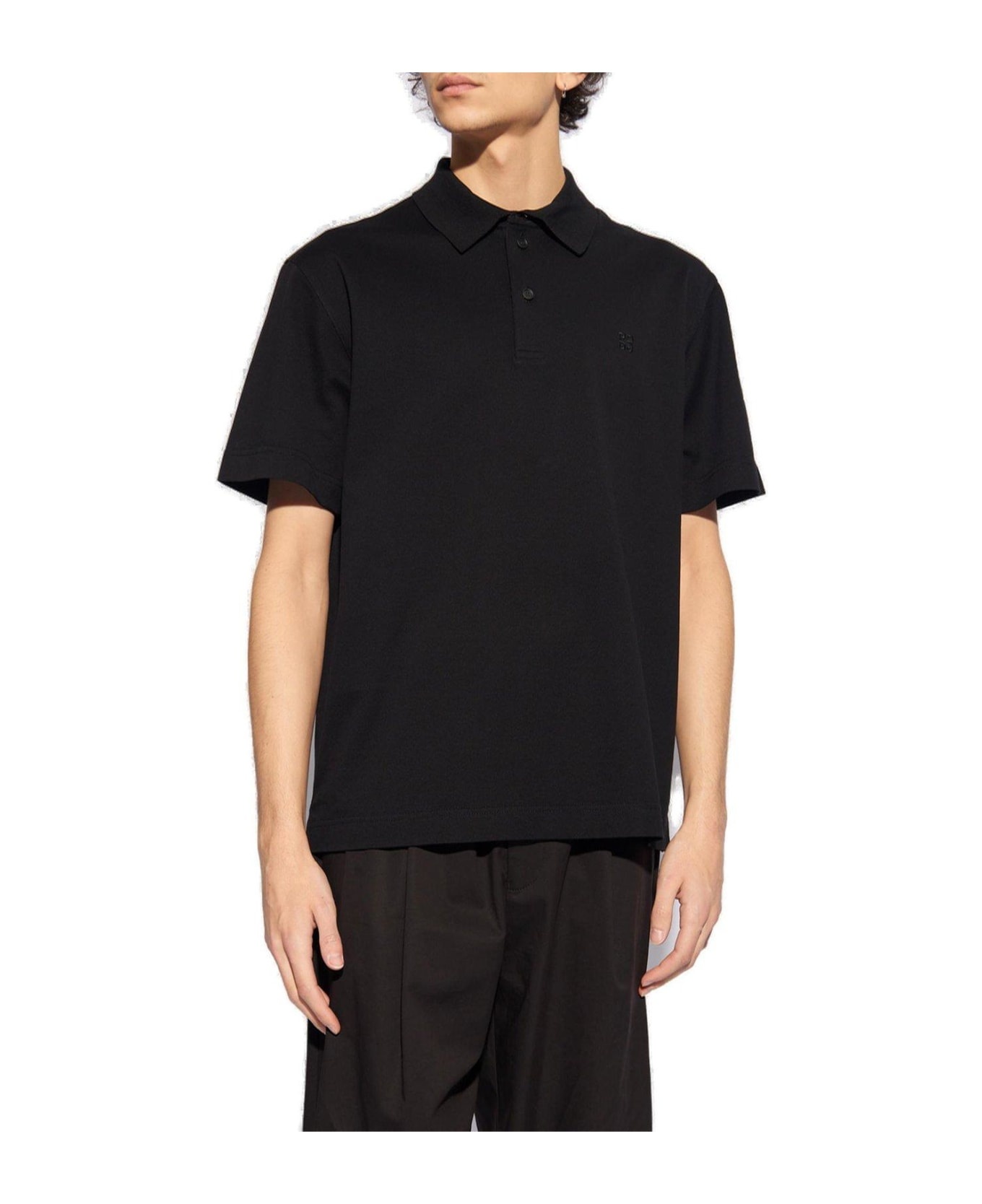 4g Embroidered Short-sleeved Polo Shirt - 2