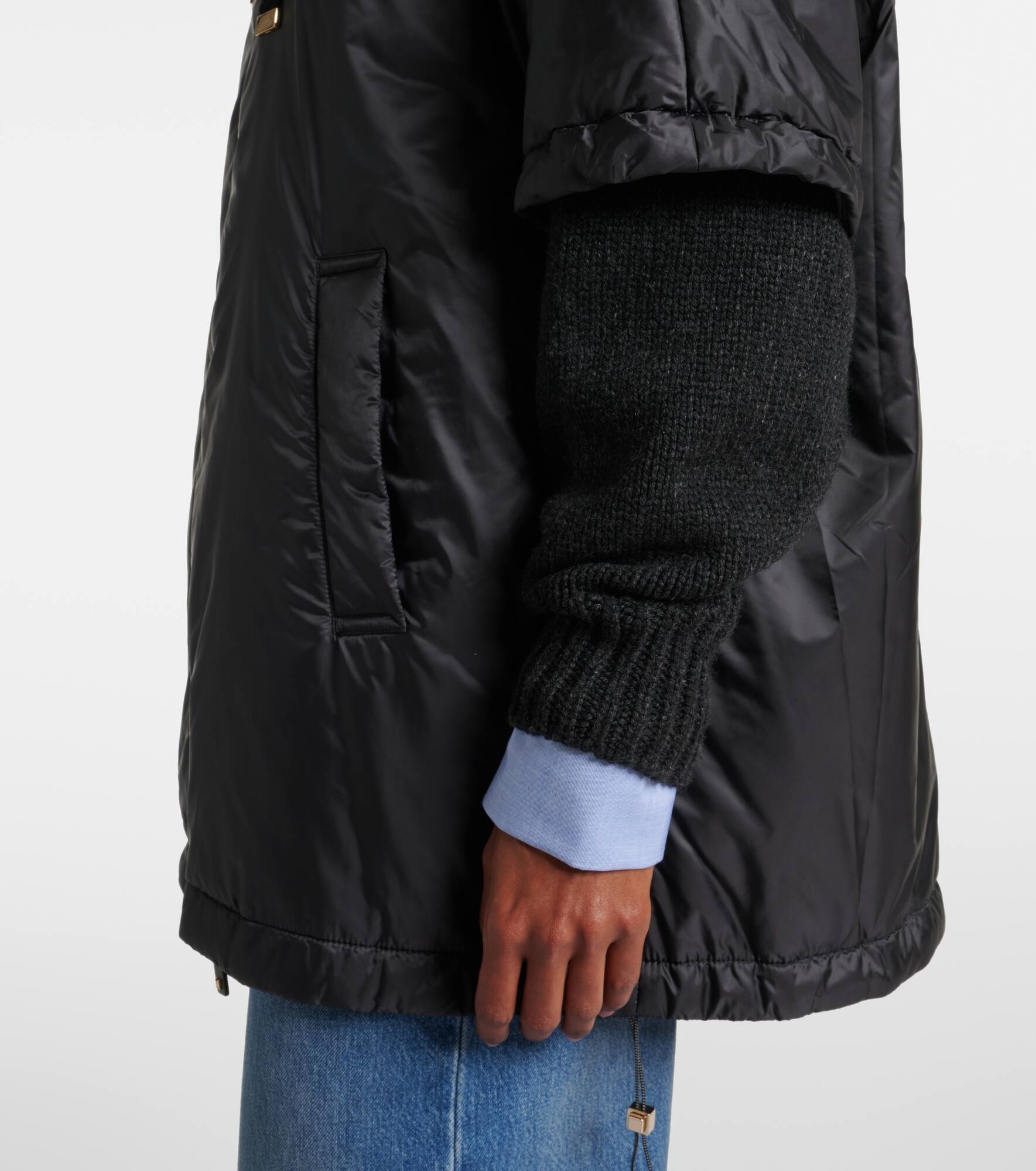 The Cube Greenci padded cape - 5