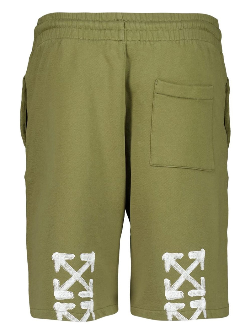 Off-White Spray Arrow track shorts outlook