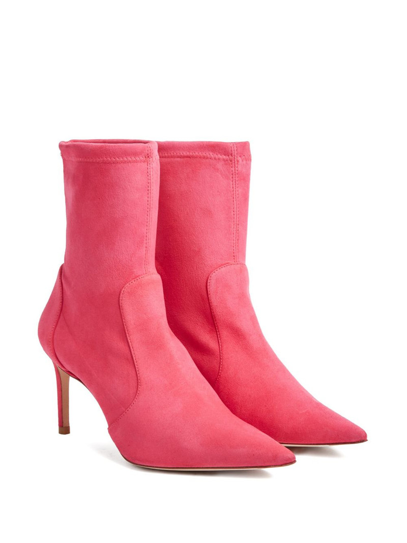 Stuart Weitzman 85mm stretch bootie outlook