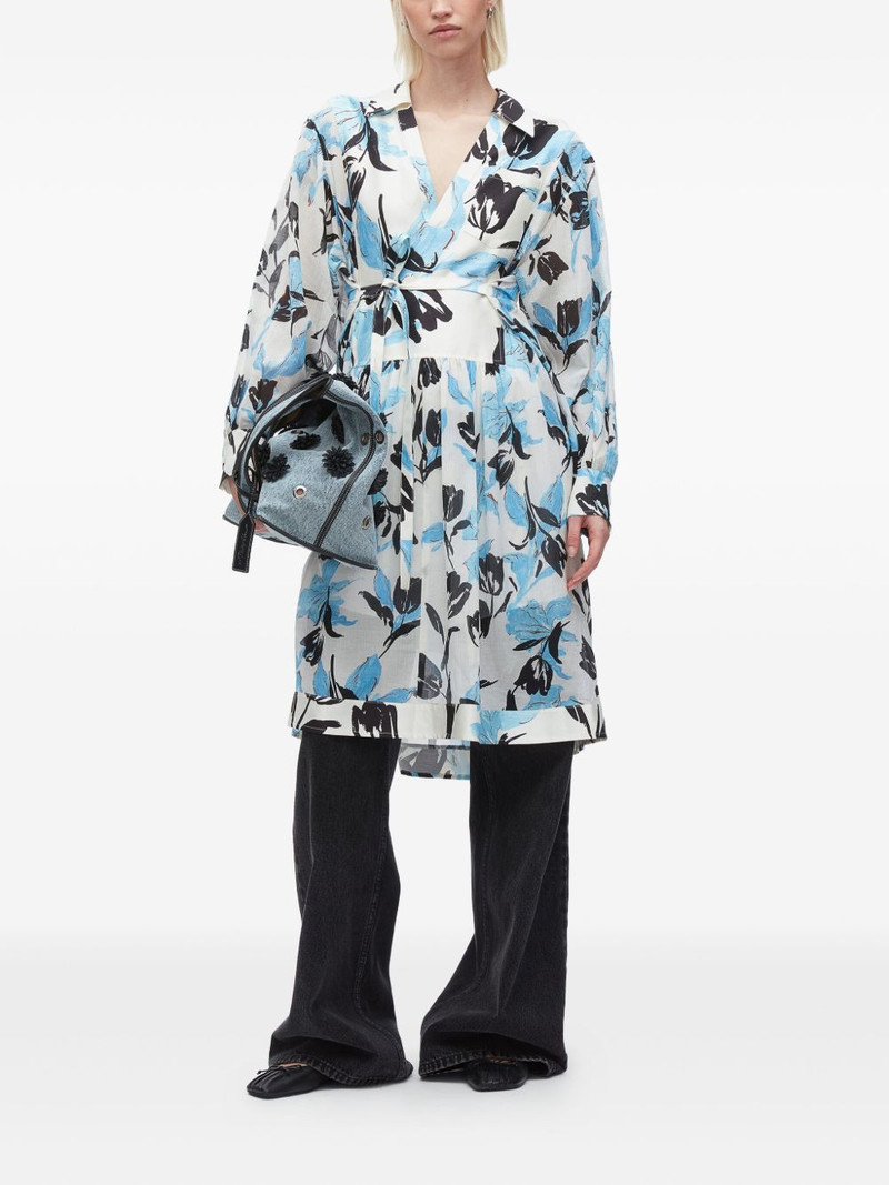 3.1 Phillip Lim floral-print belted dress outlook