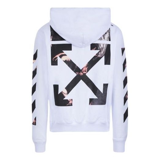 Off-White SS20 Caravaggio Arrow Back Arrows Sketch Mens Logo Normal Fit Sweater OMBB034S20E300040188 - 2