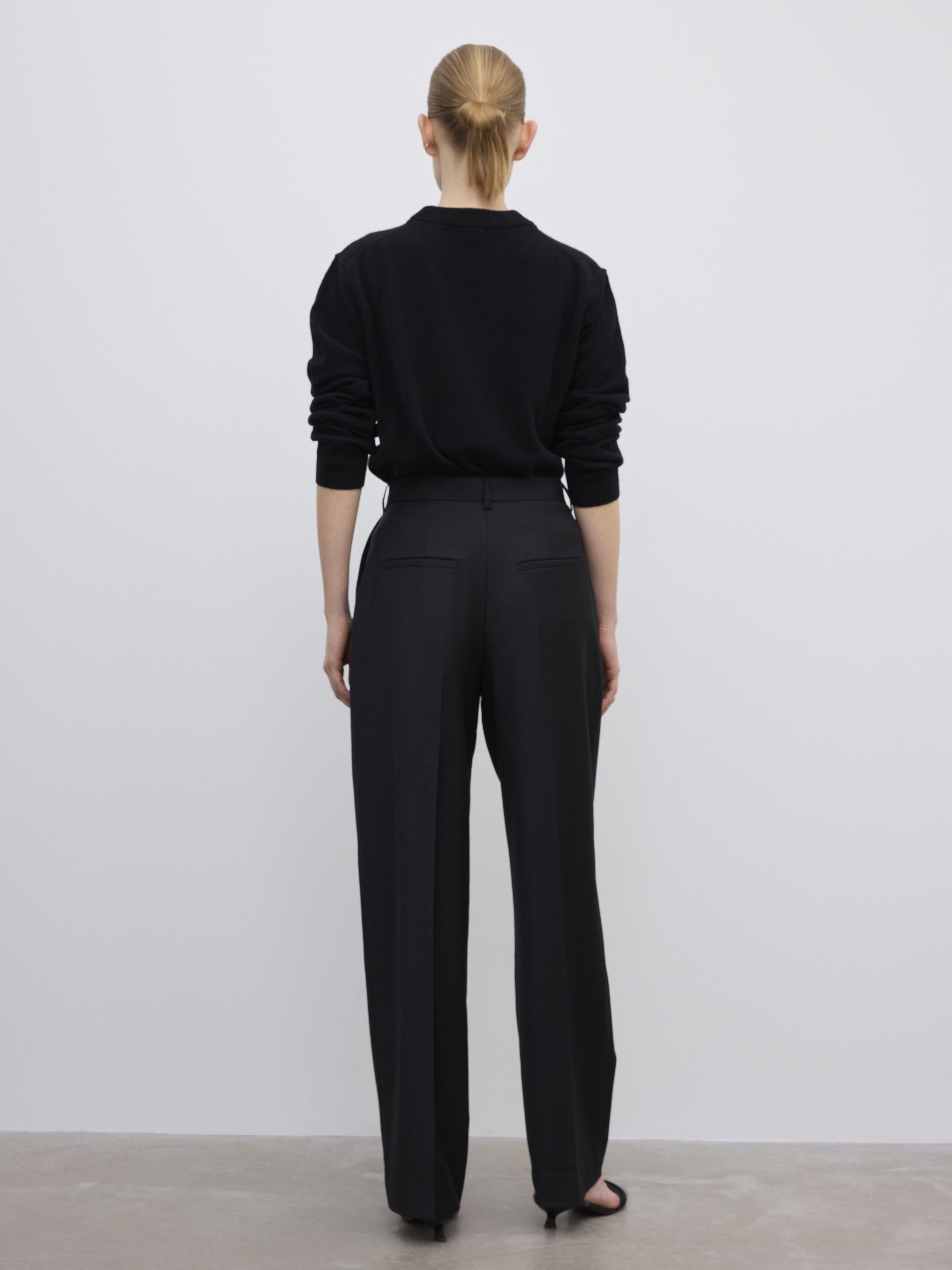 Wide Suit Trousers - 5