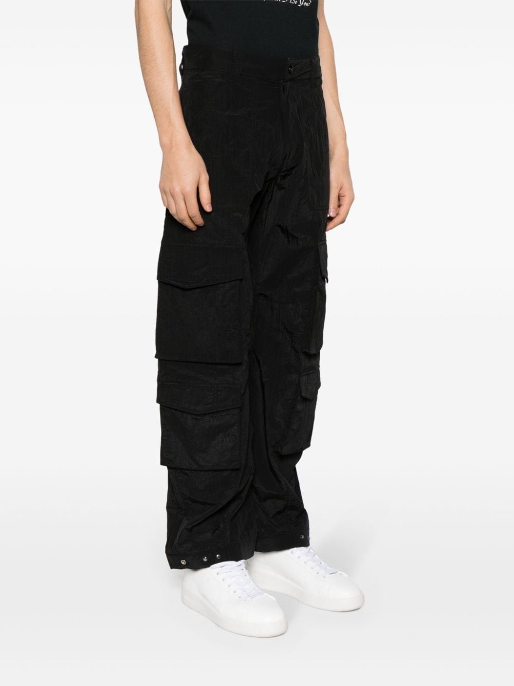 Luther wide-leg cargo trousers - 3