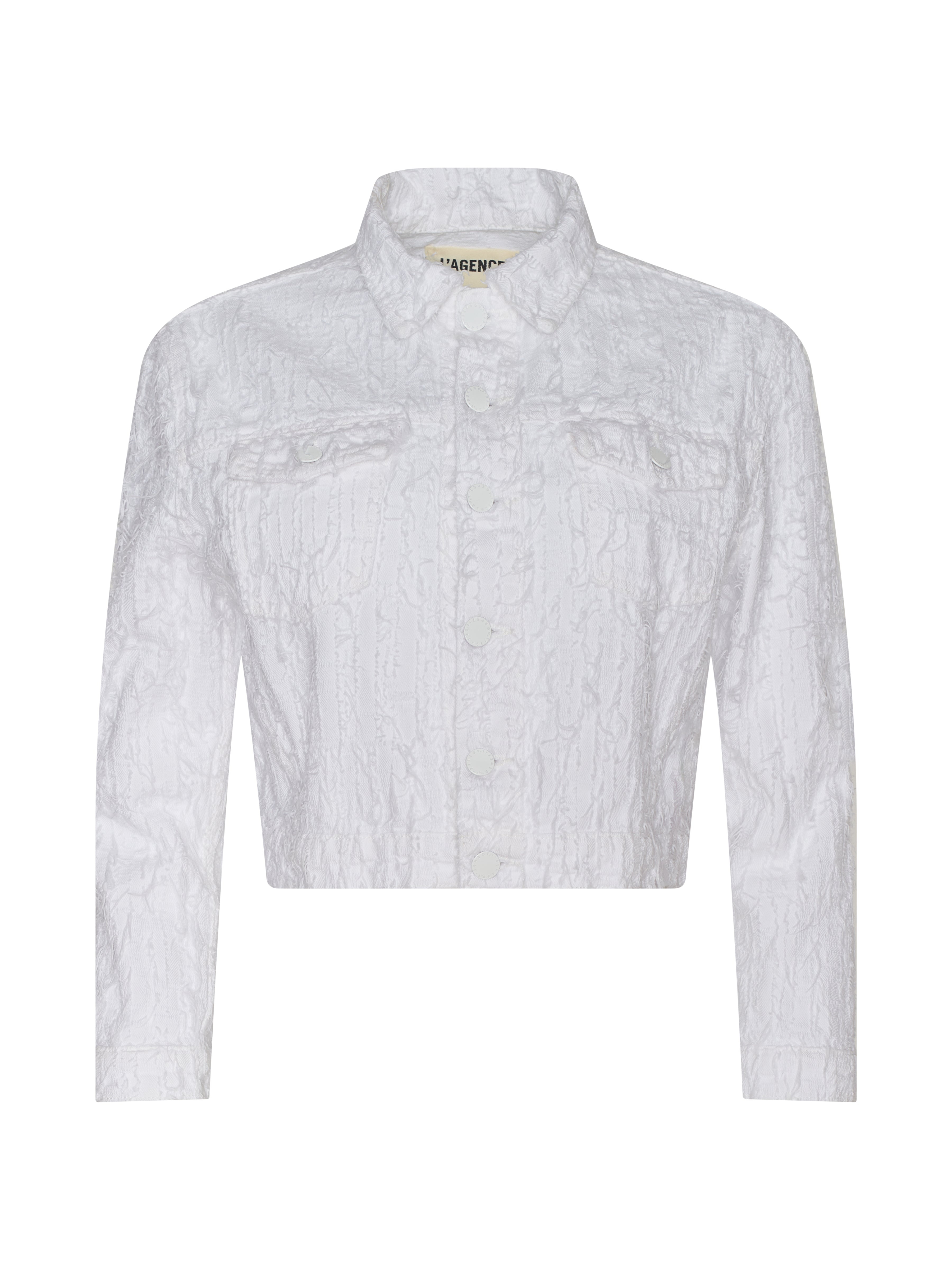 Koda Cropped Denim Jacket - 1