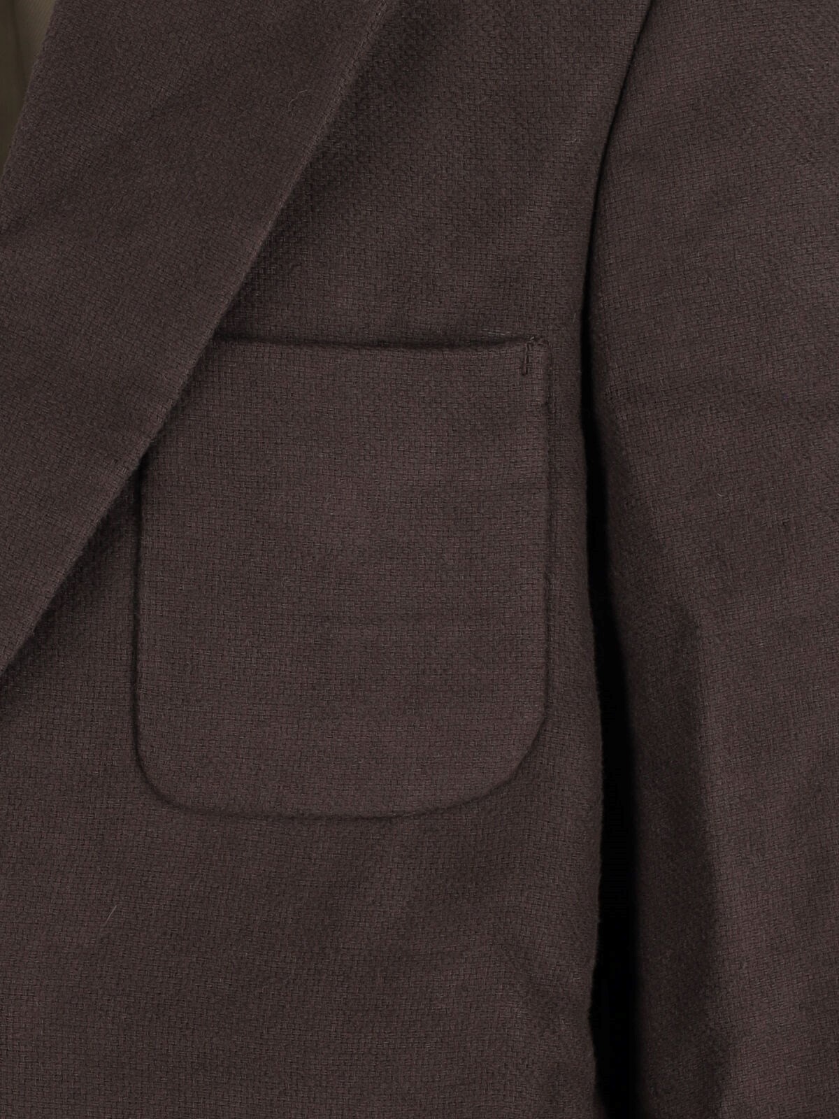 SINGLE-BREASTED LINEN BLAZER - 4