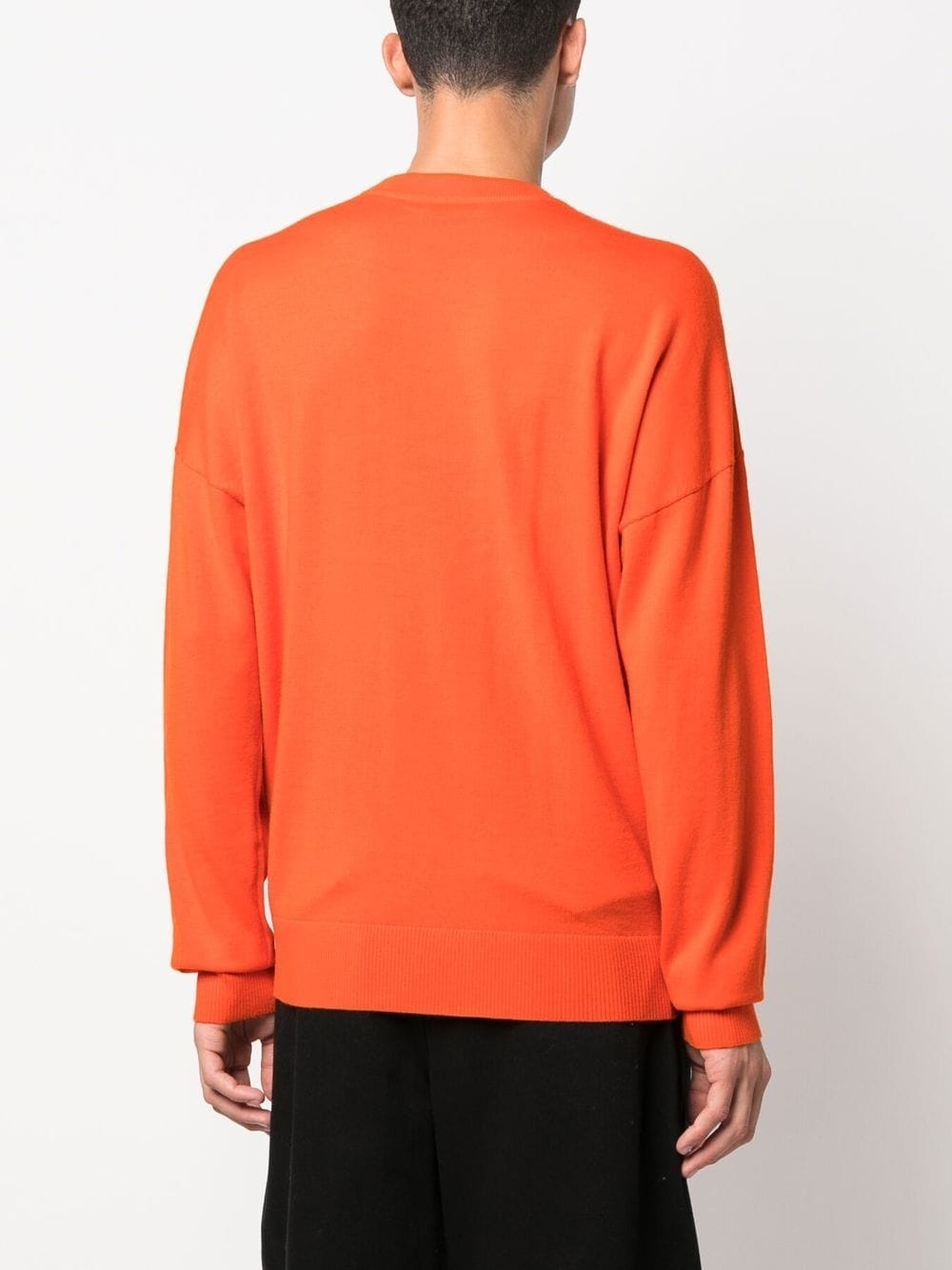 Swirl logo crew neck jumper - 4