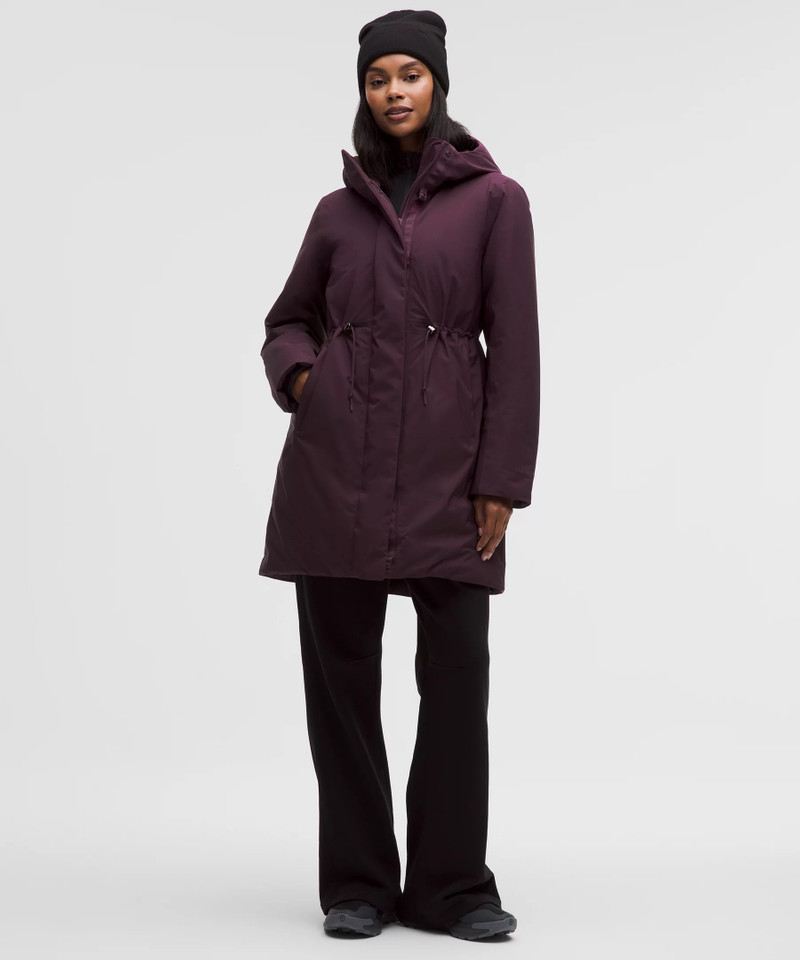 Waterproof Insulated Cinch-Waist Parka 12