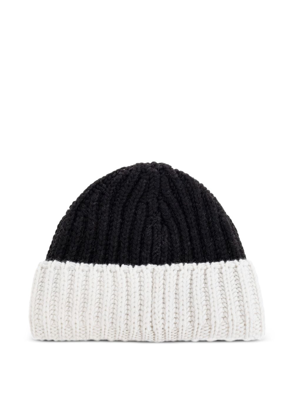 ribbed-knit logo-detail beanie - 2