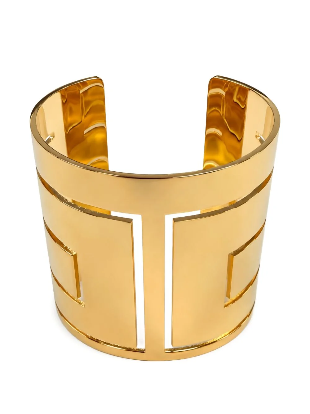 Rigid cut-out cuff bracelet - 1