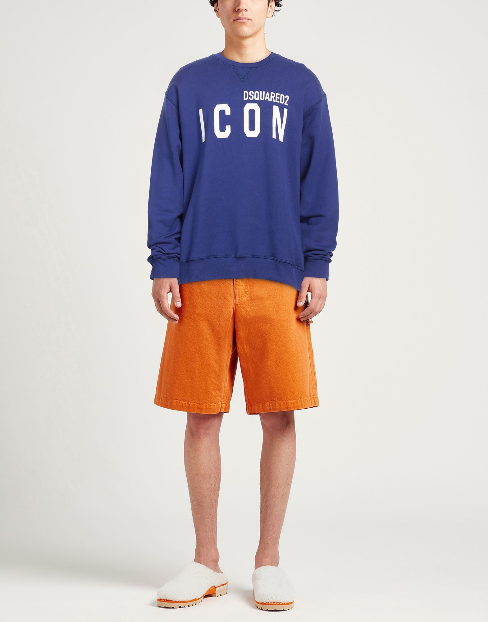 Yellow Men's Sweatshirt - 2