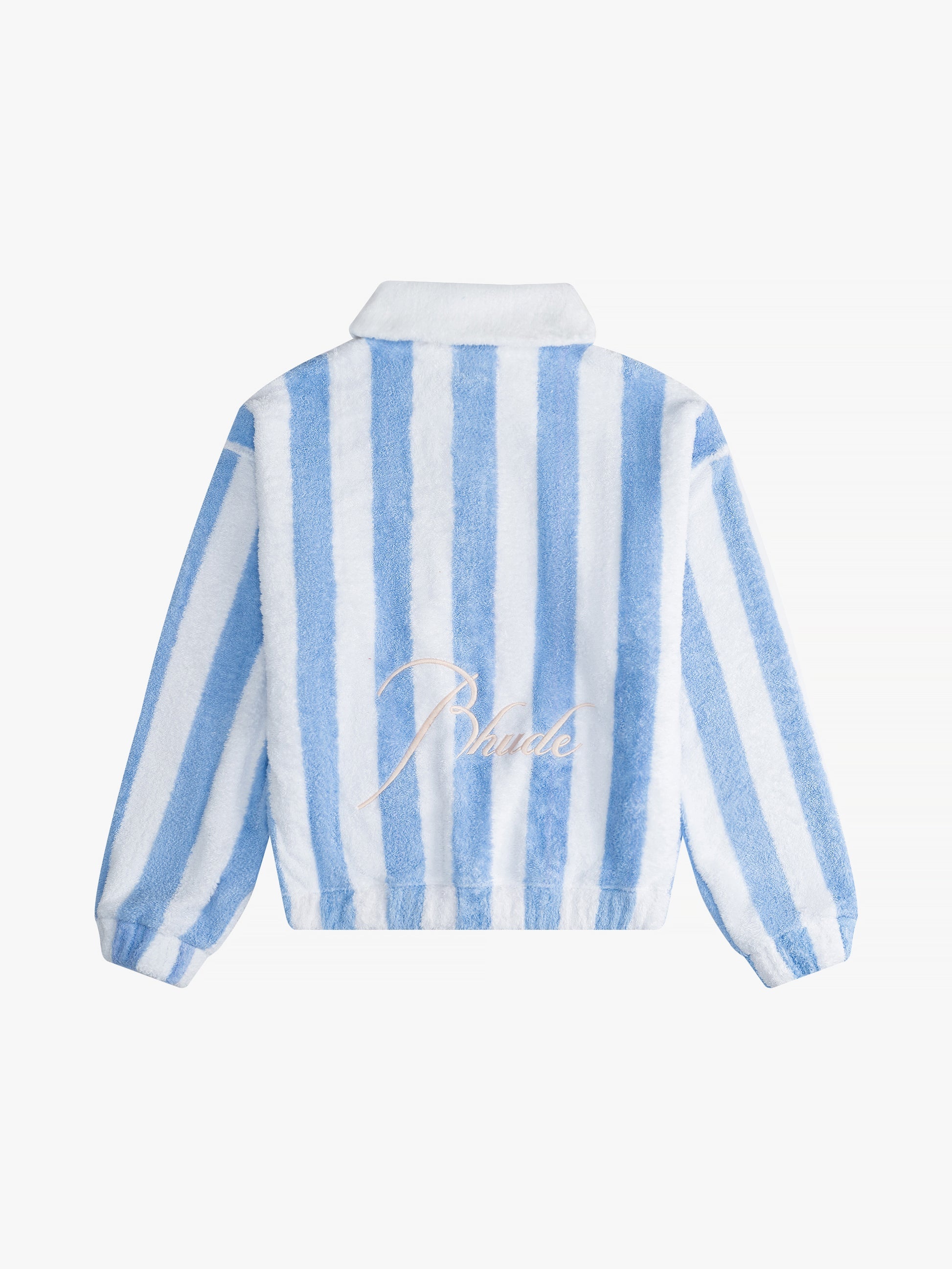 STRIPED LOOP TERRY POLO - 2