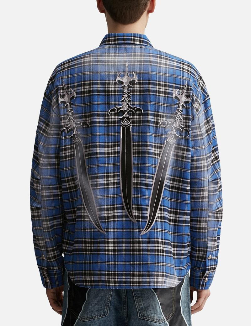 ARAB SWORD FLANNEL SHIRT 4