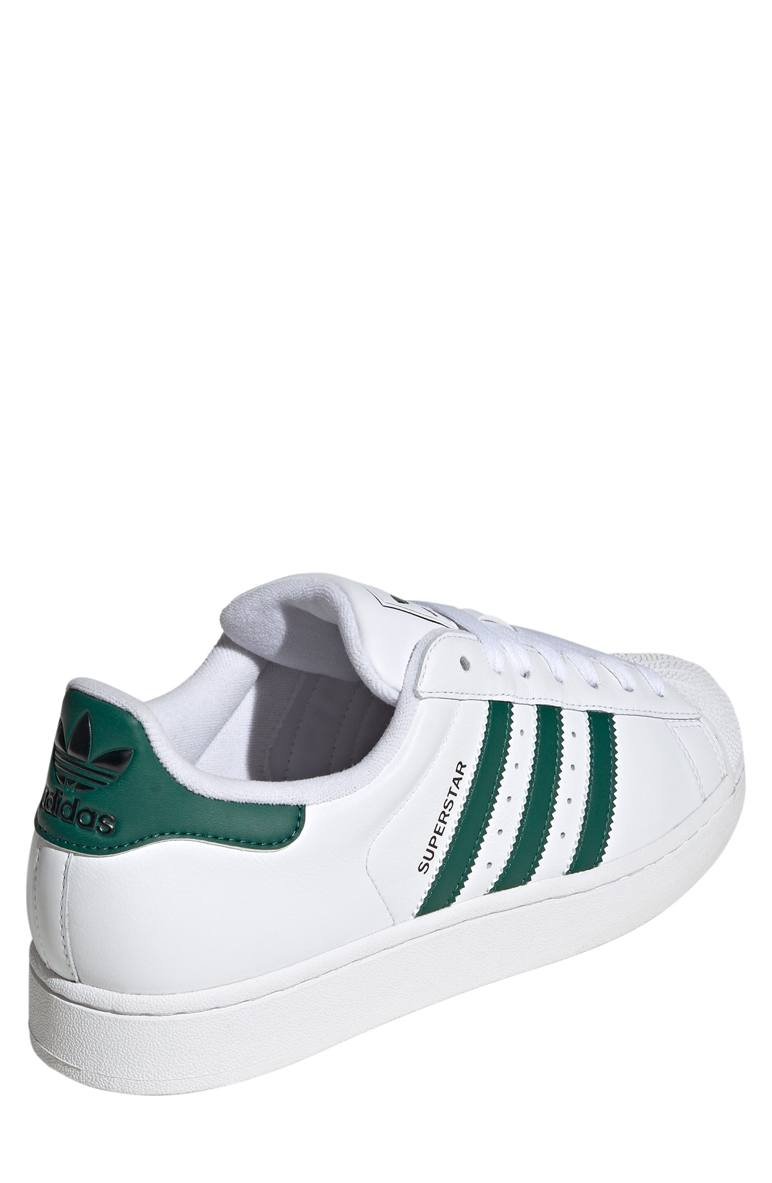 adidas Gender Inclusive Superstar II Sneaker in White/collegiate Green/black at Nordstrom - 2