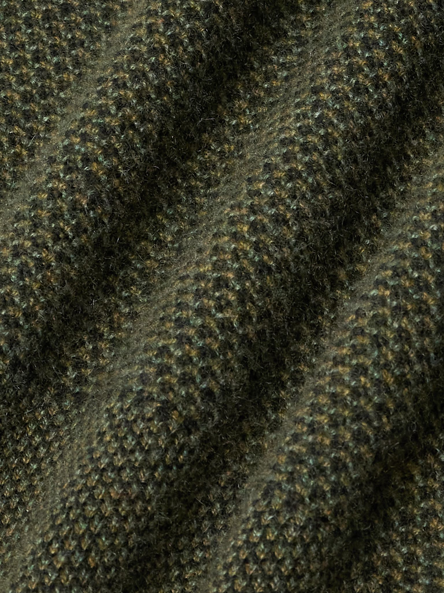 Varallo Honeycomb-Knit Baby Cashmere Sweater Green - 5