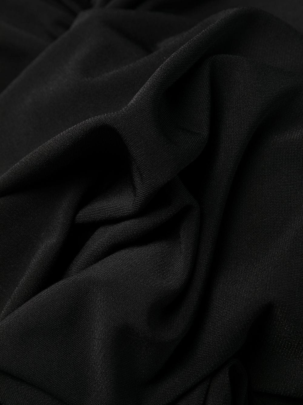Wrinkles ruffle-detail mini dress - 7