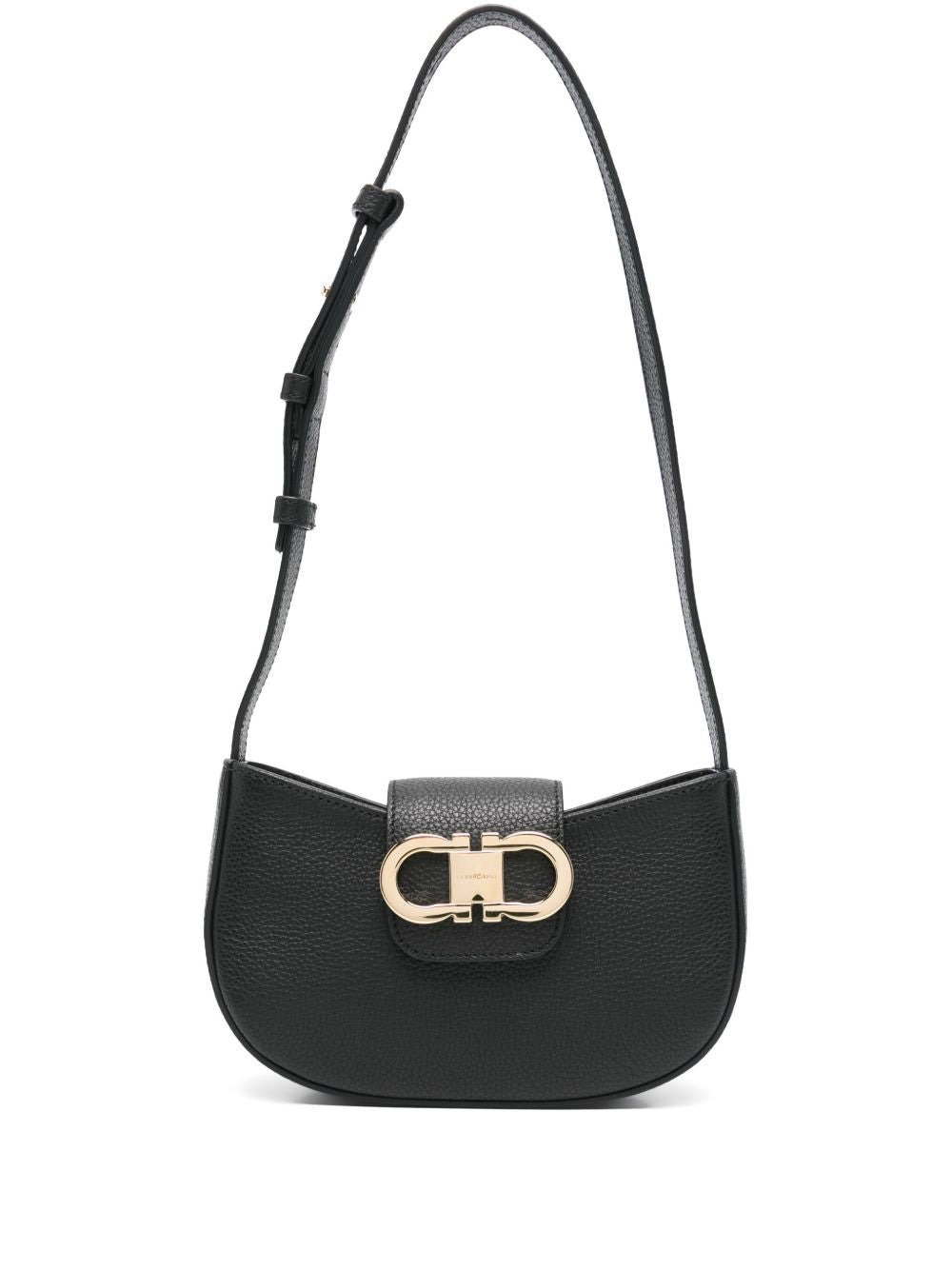 Ferragamo Women Double Gancio Bicolor Borsa A Spalla - 1