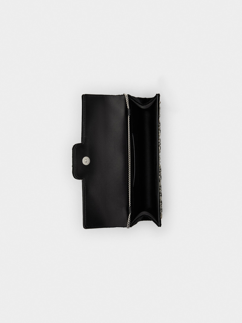 Efflorescence Clutch in velvet 5