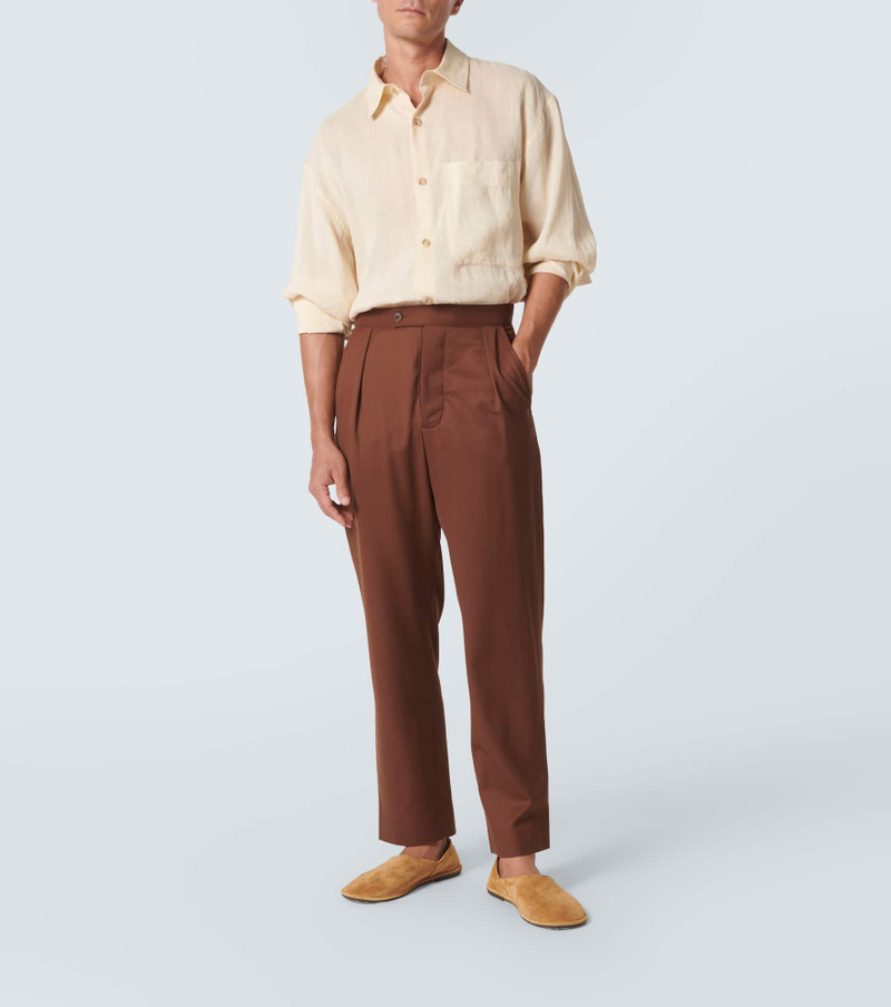 KING & TUCKFIELD Wool straight pants outlook