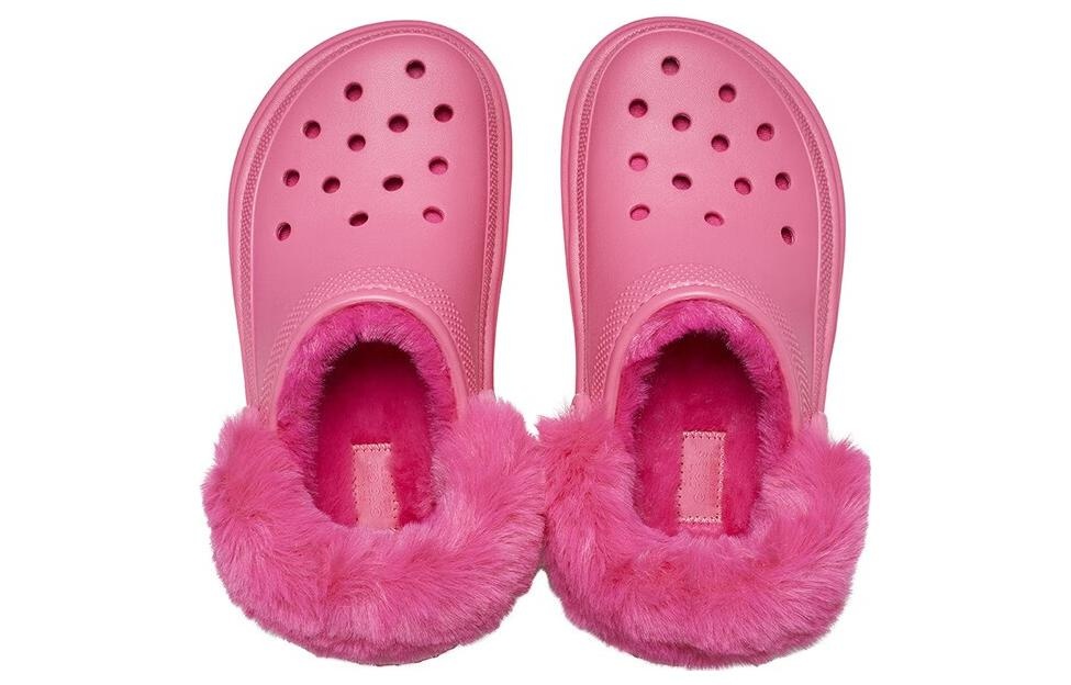 (WMNS) Crocs Stomp Lined Clog 'Hyper Pink' 208546-6VZ - 4