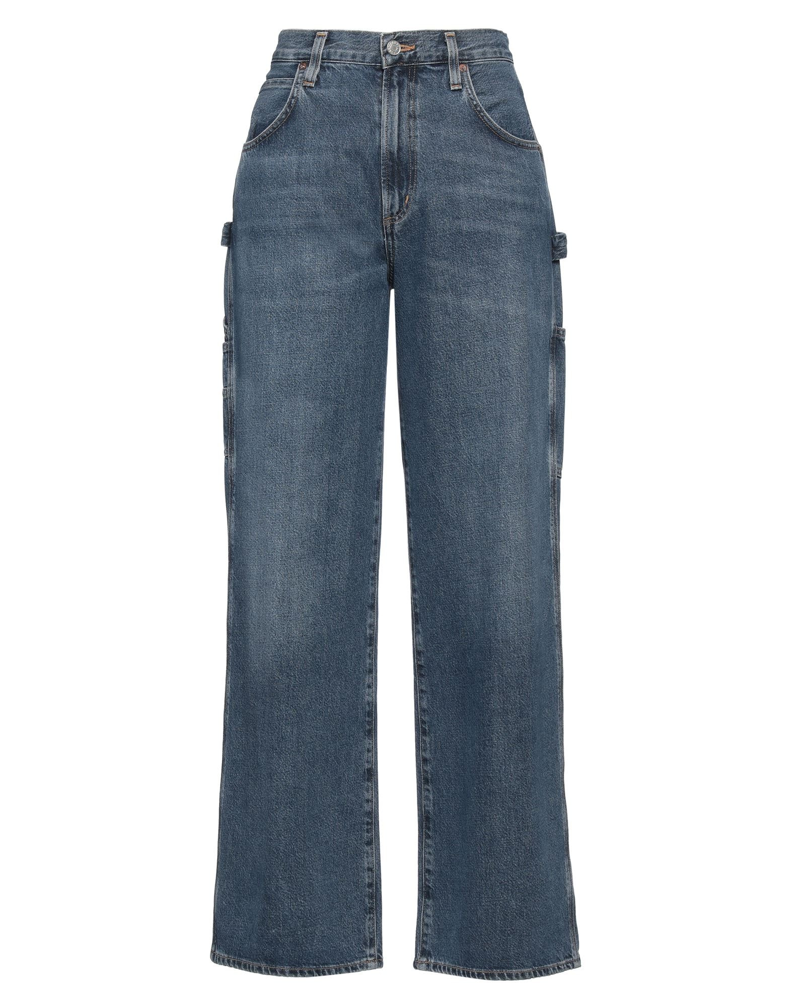Blue Women's Denim Pants - 1