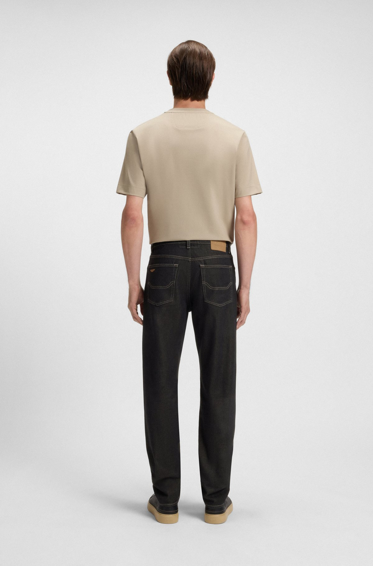BOSS X ASTON MARTIN JEANS WITH ALUMINUM OVERDYE - 4