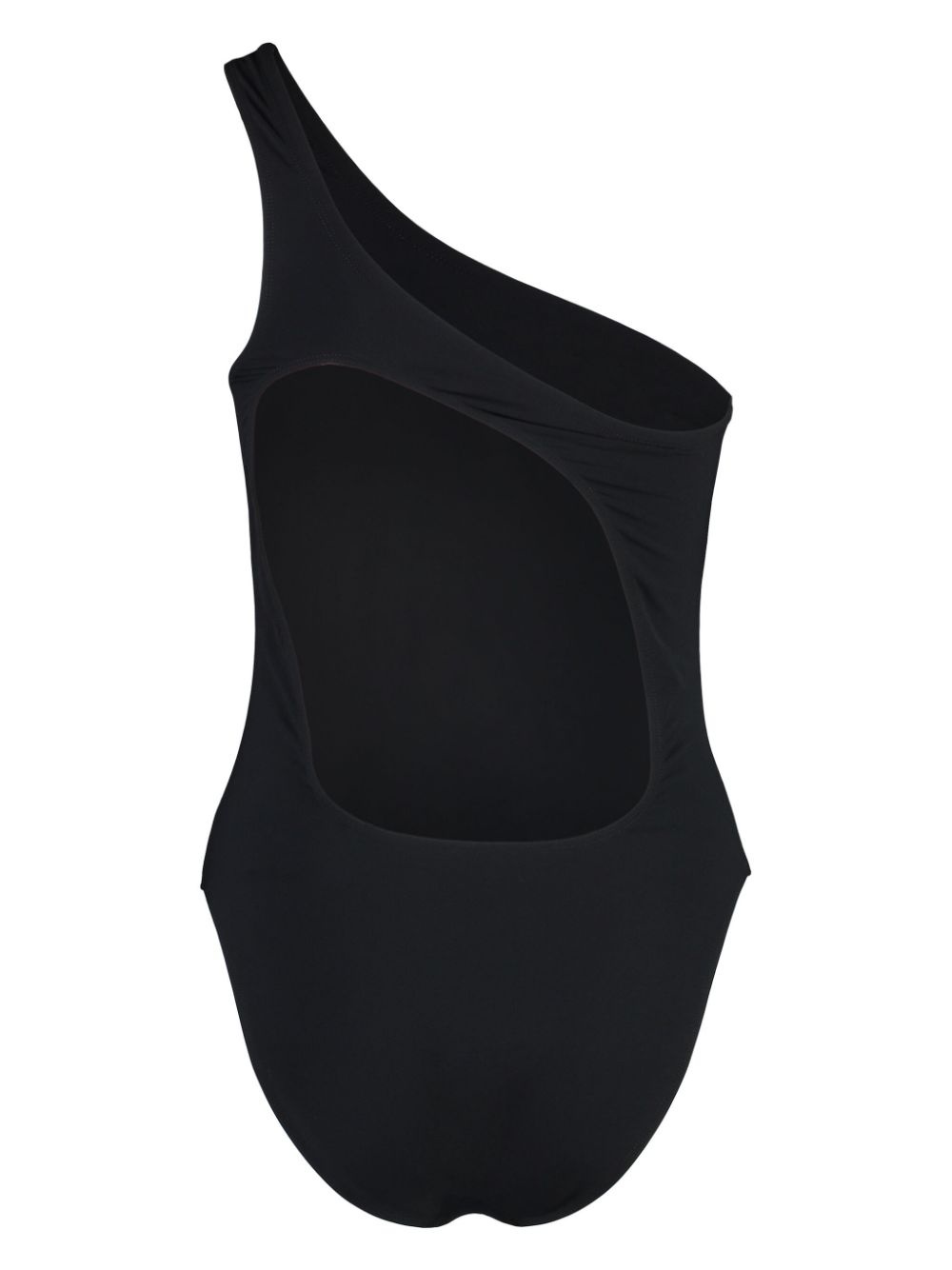 one-shoulder open-back bodysuit - 2