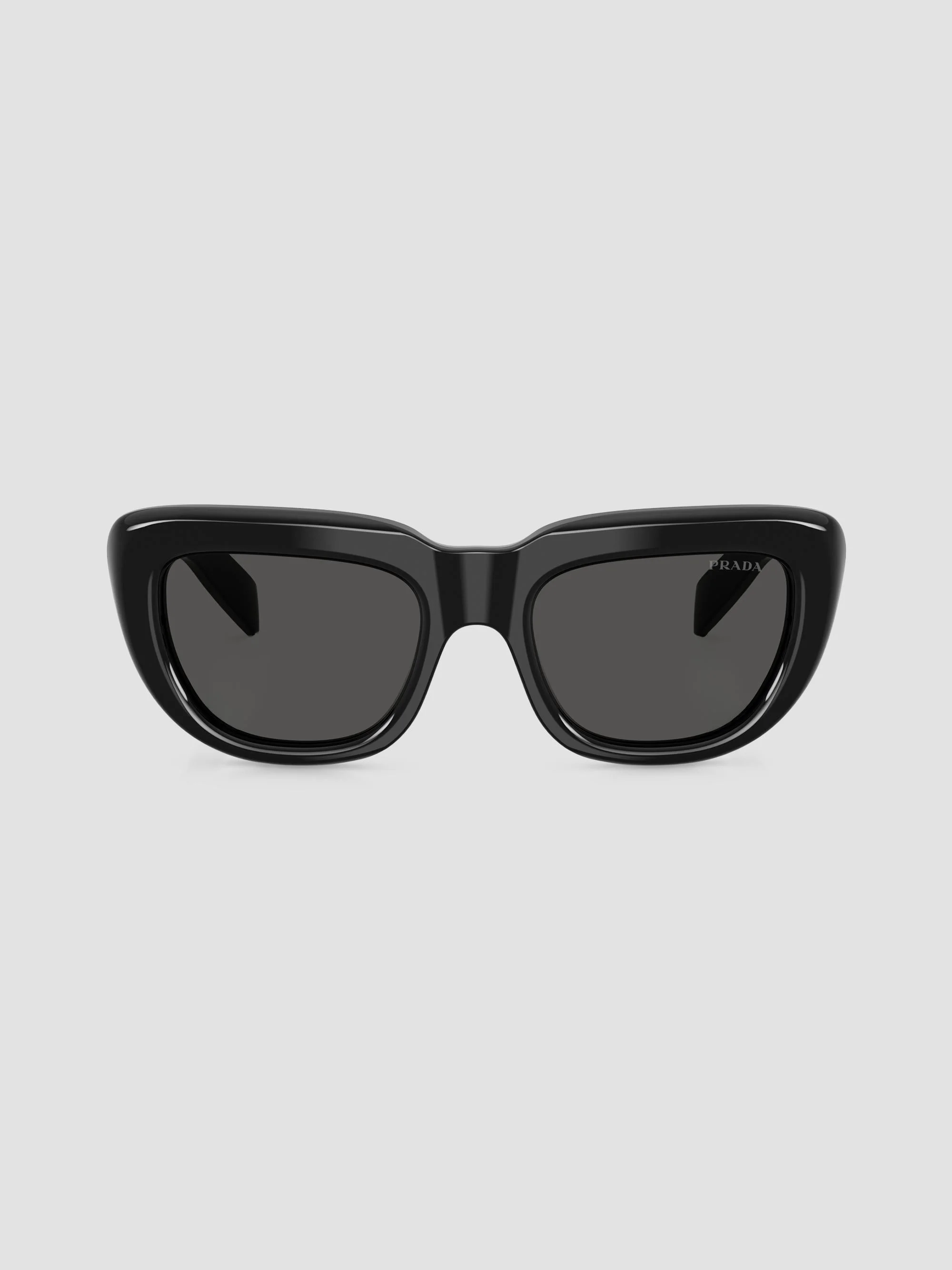 Women's D07S 53MM Rectangular Sunglasses - Black - 1