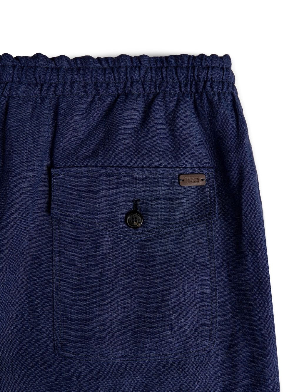 Coulisse linen trousers - 5