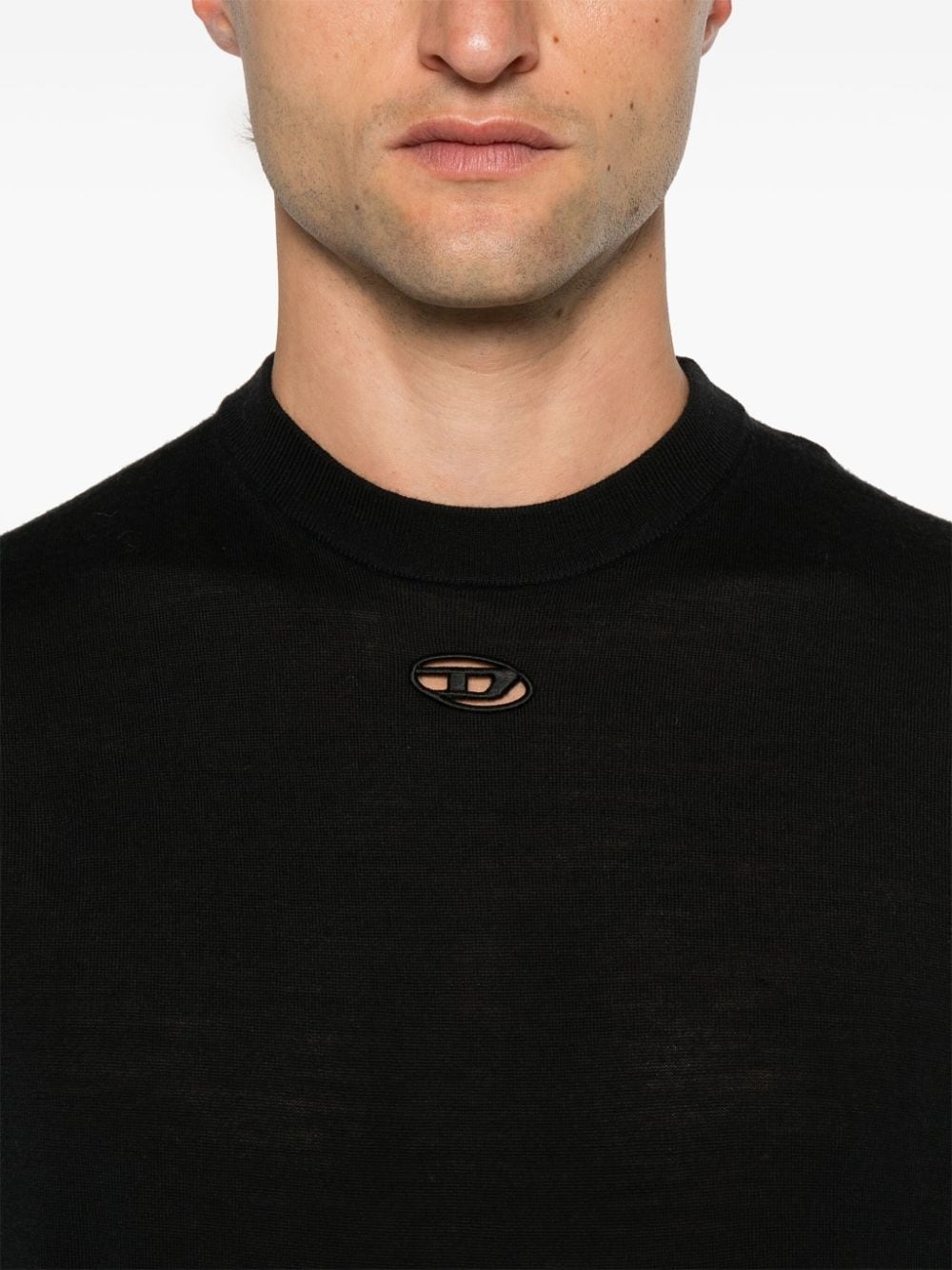 Oval-D embroidered sweater - 5