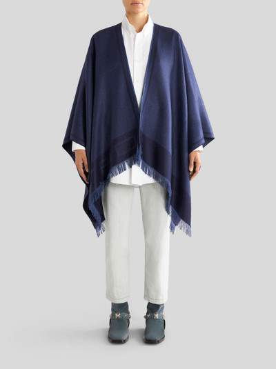 Etro SILK AND CASHMERE CAPE outlook