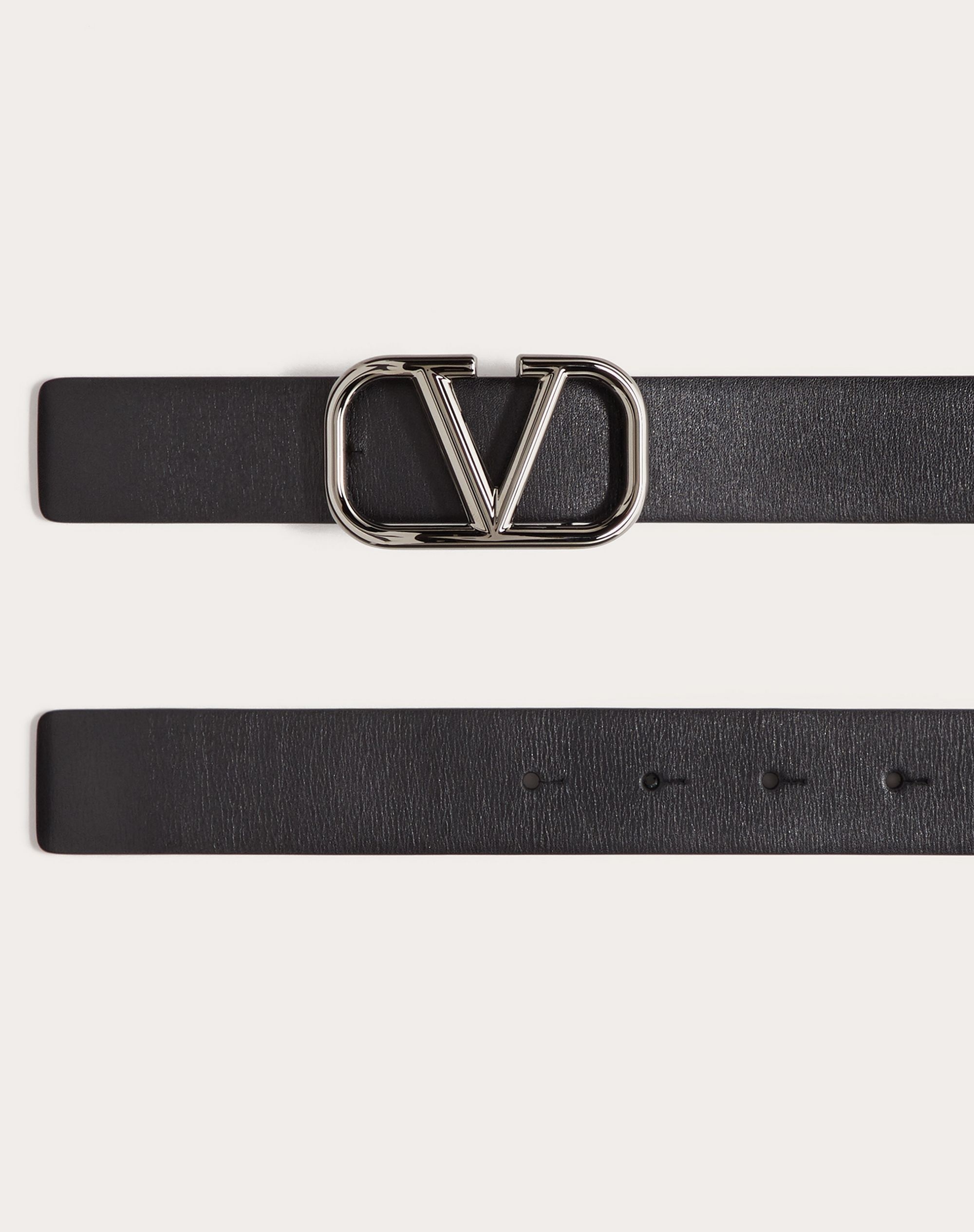 VLogo Signature Calfskin Belt - 3