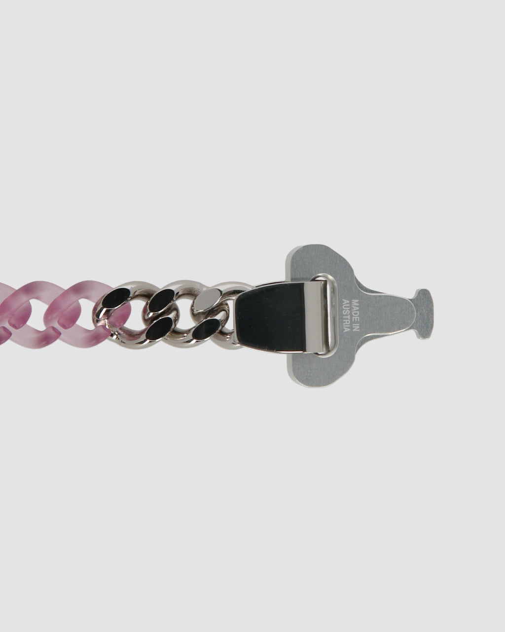 NYLON AND METAL CHAIN NECKLACE - 4