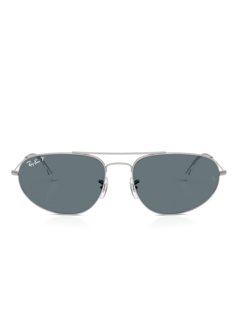 Explorer IV pilot-frame double-bridge sunglasses 1