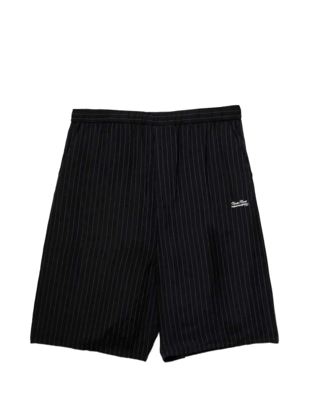 PINSTRIPE LOGO SHORTS - 1