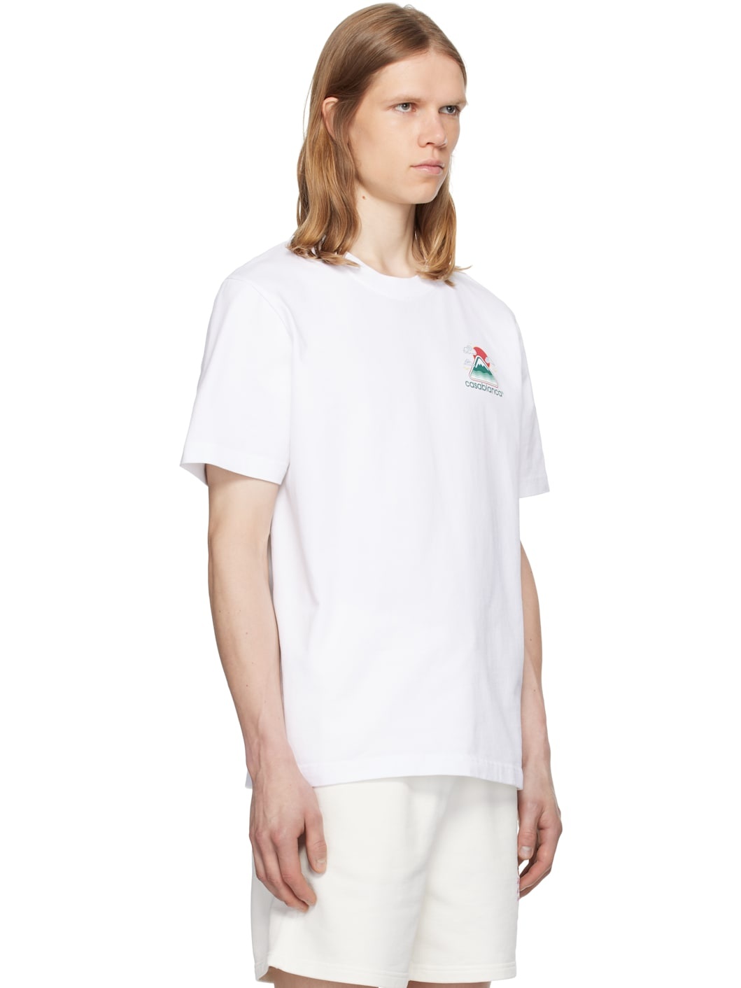 White Montagne Ondulee T-shirt - 2