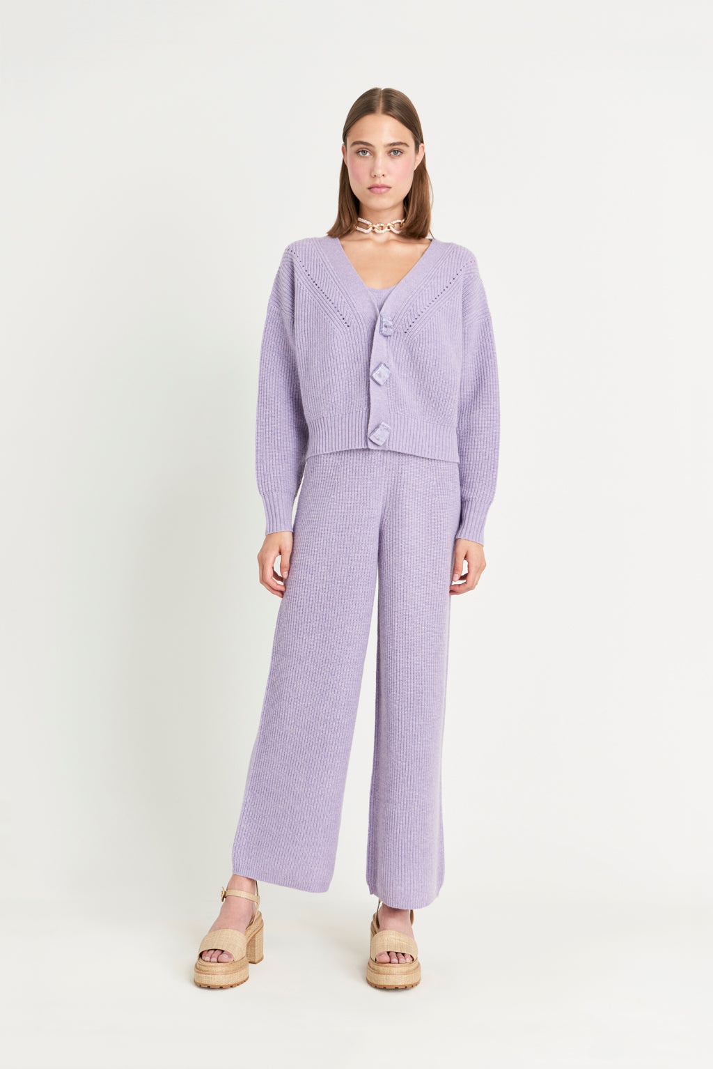 INDRA KNIT CARDIGAN - 1