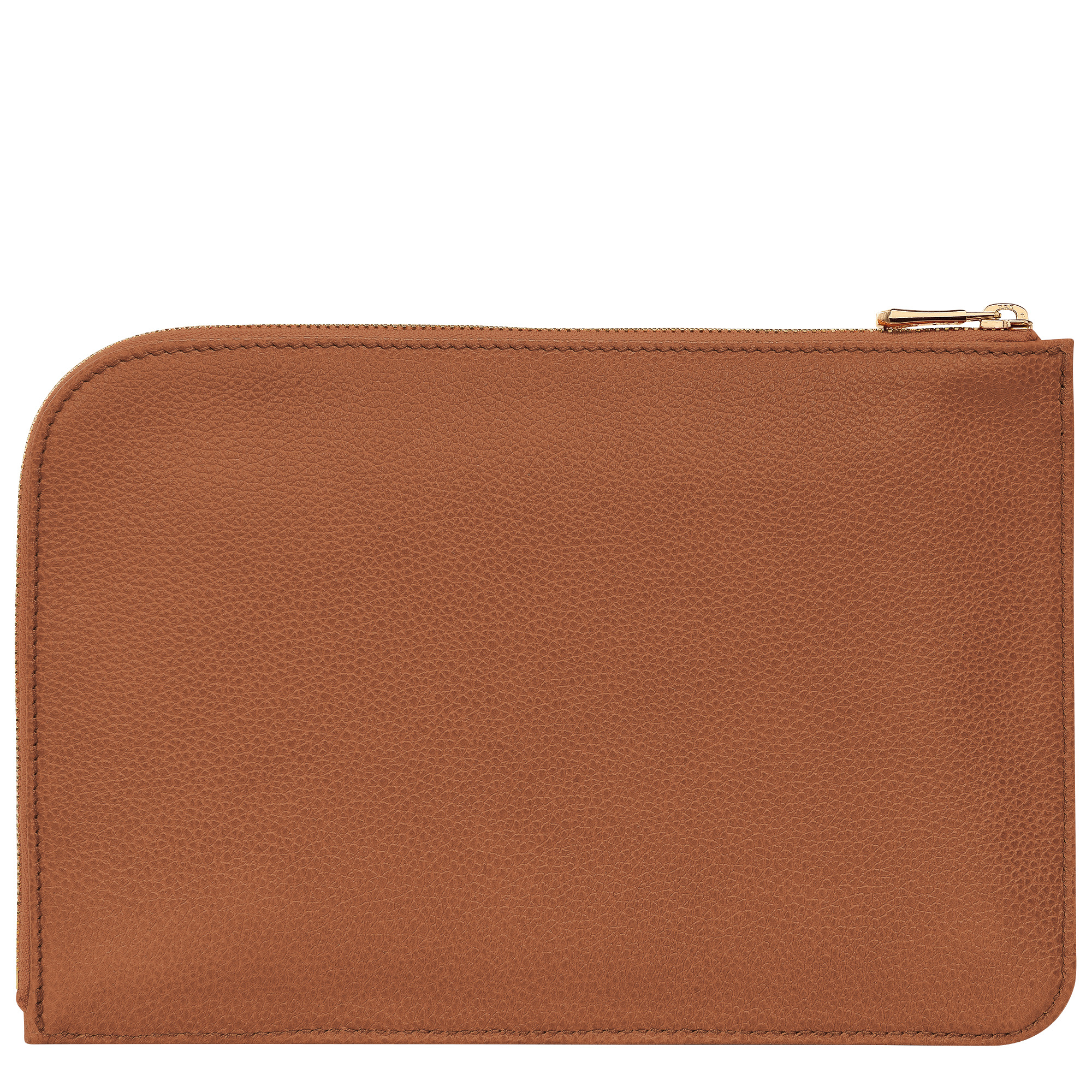 Le Foulonné Pouch Caramel - Leather - 2