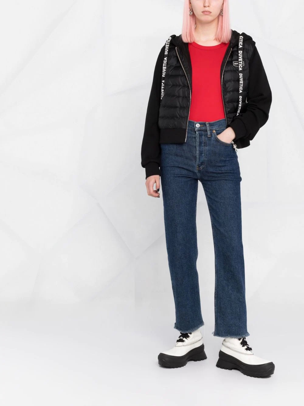 Bolsena panelled hooded puffer jacket - 2