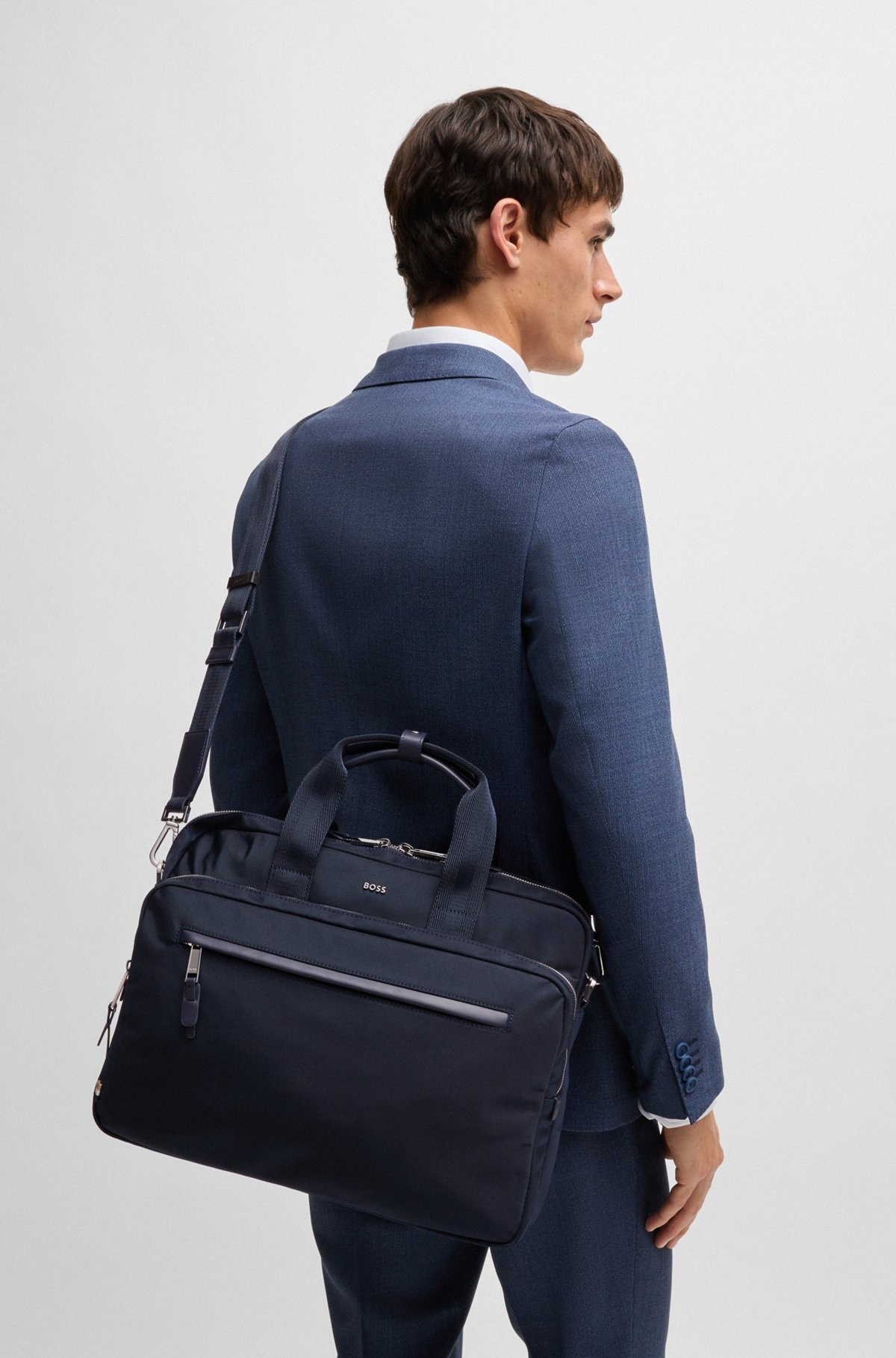 MULTI-POCKET DOCUMENT CASE WITH LOGO LETTERING - 4