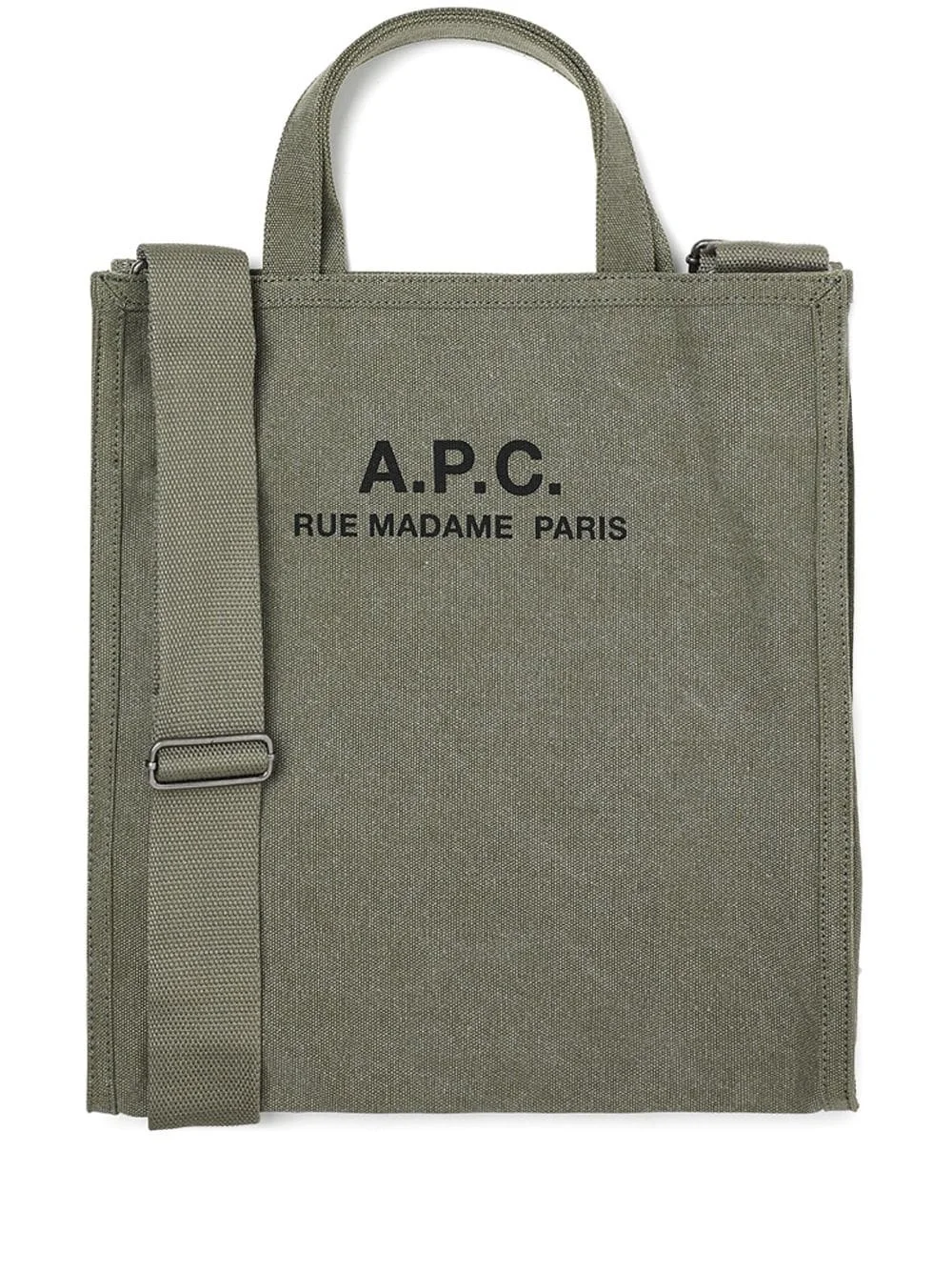 logo-print tote bag - 1